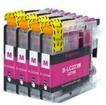 4 Compatible Magenta Ink Cartridge For Brother MFC-J5720DW MFC-J680DW MFC-J880DW