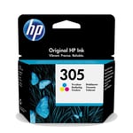 Original HP 305 Colour Ink Cartridge For ENVY 6032e Printer 3YM60AE