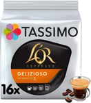 Tassimo L'OR Espresso Delizioso Coffee Pods (Pack of 5), 520 grams | 80 Drinks