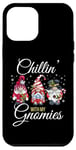 Coque pour iPhone 12 Pro Max Nains de Noël amusants Chillin' With My Gnomies