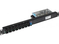 Delta Patch Panel 8-Ports Serverstrømforsyning Med Zr48-158/Poe-8 48V Dc 3.3A Strømforsyning