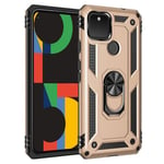 Google Pixel 4a 5G      Military Armour Case    Gold