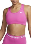 Nike DF Swsh Nonpded Bra Active Fuchsia/White XXL