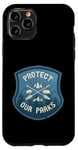 iPhone 11 Pro Protect Our Parks National Parks Vintage Retro Badge Case