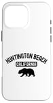 Coque pour iPhone 16 Pro Max Huntington Beach California Surf Vintage 562 SoCal Orange