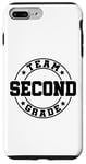 iPhone 7 Plus/8 Plus Team Second Grade Teacher Student Back To School 2nd Grade Case