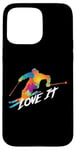 Coque pour iPhone 15 Pro Max Slalom Ski Sports d'hiver Montagne Poudre Day