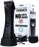 Balls V3 The Archibald - Body & Pubic Hair Trimmer for Men - No Cuts & No Nicks, 100% Waterproof, Cordless - Wet/Dry - Ball Trimmer Men with Replaceable Ceramic Blades - Balls Archibald Trimmer