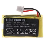 Battery for Google Nest Hello 280mAh