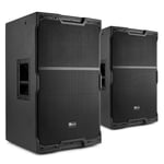 Pair of 15" Active DJ PA Speakers with Bluetooth and DSP - PDY215A