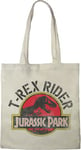 JURASSIC PARK TOTE BAG T-REX», REFERENCE : BWJUPAMBB003, ECRU, 38 X 40 CM