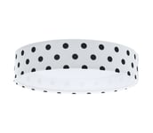 LED-himmennettävä valaisin GALAXY KIDS LED/24W/230V pisteet valkoinen/musta + RC