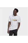 Adidas GN2428 SPRT Graphic T T-Shirt Mens White/Multicolor XL