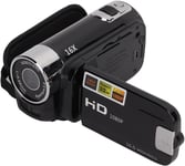 Appareil Photo Numérique, Caméra Vidéo De Poche Compacte Avec Écran Couleur 2,7 Pouces,Enregistreur Vidéo Full Hd 1080P Dv Appareil Photo Numérique,Zoom Numérique 16X Pour(Noir)