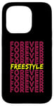 Coque pour iPhone 15 Pro Costume rétro Freestyle Forever années 80 pour concert