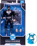 Superman Black Suit - Rebirth - 7inch DC Multiverse McFarlane Figure