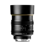 KamLan 50mm f1.1II Lens APS-C Large Aperture Manual Focus Lens Compatible with Olympus/Panasonic M43 Mount Cameras EP, E-M, E-PL,GF, G1, G2, G3, G5 etc.(Compatible with M4/3)