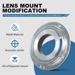 Metal Bayonet Mount EF-S To EF Adapter For Canon 10-18mm IS STM f/4.5-5.6 Lens