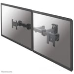 Neomounts by newstar flat screen dual wall mount (3 pivots & tiltable) 10-27" black
