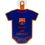 FC Barcelona Baby On Board Skylt En Storlek Blå/Röd Blue/Red One Size