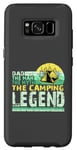 Coque pour Galaxy S8 Papa, le mythe, la légende du camping, un camping-car amusant