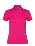 J. Lindeberg Tour Tech Polo Rosa