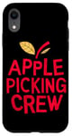 iPhone XR Apple Picking Crew Funny Orchard Harvest Season Fall Autumn Case