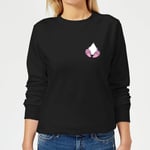 Disney Daisy Duck Backside Women's Sweatshirt - Black - S - Noir