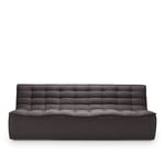 Ethnicraft - N701 Sofa 3-Seater - Dark Grey - Soffor