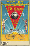 J. THOMANN VéLO/CYCLES Rcmb - POSTER HQ 50x70cm d'une AFFICHE VINTAGE