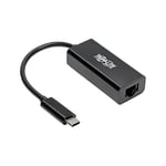 Eaton Adaptateur réseau USB-C vers Gigabit, USB Type C vers Gbe, compatible Thunderbolt 3, 10/100/1000 mégabits par seconde, Plug-and-Play aucun pilote requis (U436-06N-GB)