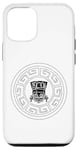 Coque pour iPhone 12/12 Pro Roi aztèque de la civilisation mexicaine Tlaloc Mythologie