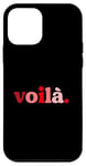 Coque pour iPhone 12 mini Rouge Voila! I'm Here Red Graphic