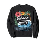 Funny Party We Are Family matching Ohana Means Family squad Sweatshirt