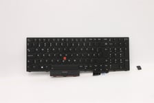 Lenovo ThinkPad P17 Gen 1 Keyboard Swedish Finnish Black Backlit 5M10Z54365