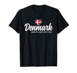 Danish Souvenirs Makes My Heart Skip A Beat Denmark T-Shirt