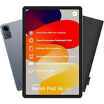 Xiaomi Tablette Pad SE 128 + Etui Feutrine, Chargeur Rapide Inclus, écran 11", Batterie 8000 mAh, Caméra arrière de 8MP, Gris Graphite