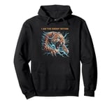 I Am The Enemy Within Leopard Cat Pullover Hoodie