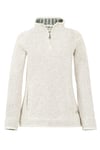 Aria 1/4 Zip Eco Macaroni Sweatshirt