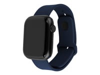 Fixed - Klockräm För Smart Klocka - 49 Mm, Silicone - Blå - För Apple Watch Hermès Series 9, Series 10, Series 8, Series 9, Ultra, Ultra 2