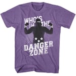 Macho Man - Danger Zone - Short Sleeve - Heather - Adult - T-Shirt