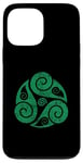 iPhone 13 Pro Max Triple Spiral Triskelion The Celtic Triskele Case