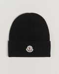 Moncler Cashmere Beanie Black