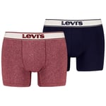 Lot de 2 Boxers Levi's® coton multicolore chiné