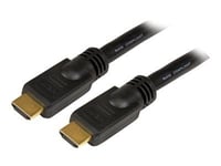 StarTech.com Câble HDMI haute vitesse Ultra HD 4K x 2K de 7m - Cordon HDMI vers HDMI - Mâle / Mâle - Noir - Plaqués or - Câble HDMI - HDMI mâle pour HDMI mâle - 7 m - noir