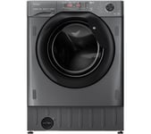 HAIER Series 4 HWDQ90B416FWB-UK Integrated 9 kg Washer Dryer, Black