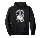 Summerween I'm Just Here For The Boos Funny Zombie Cocktail Pullover Hoodie