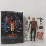 Freddy Krueger Actionfigur Samlarmodell Leksak Halloween Horror Julgåvor (FMY) A with box