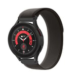 Garmin Forerunner 255S / Venu 2S Nylon klokkerem, 18 mm - svart, grå