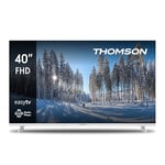 THOMSON 40 Pouces (101 cm) Easy TV FHD LED Blanc TV – 40FD2S13W – 2023